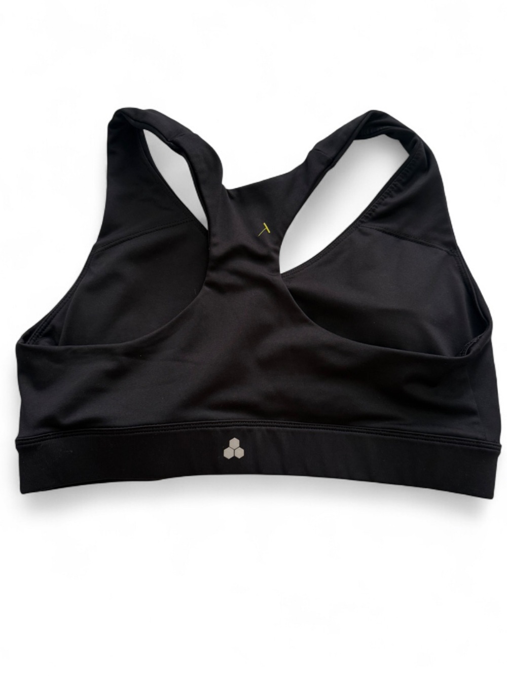 Black Racerback Sports Bra - Unbranded